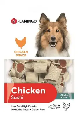 Flamingo Tavuklu Ve Balıklı Suşi Köpek Ödül Maması 85gr - 1