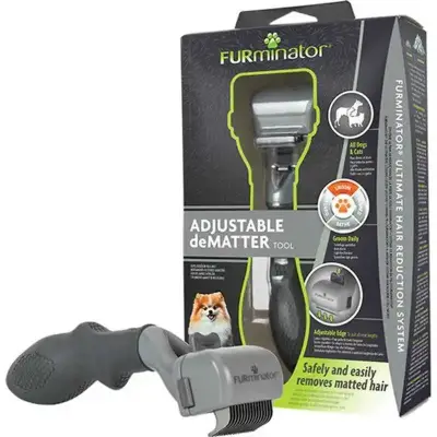 Furminator Ayarlanabilir Kıtık Açıcı Kedi ve Köpek Tarağı - 1