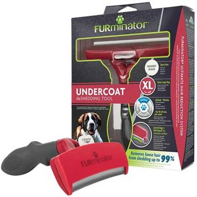 Furminator Giant Short Hair Kısa Tüylü Büyük Irk Köpek Tarağı (XL) - 1