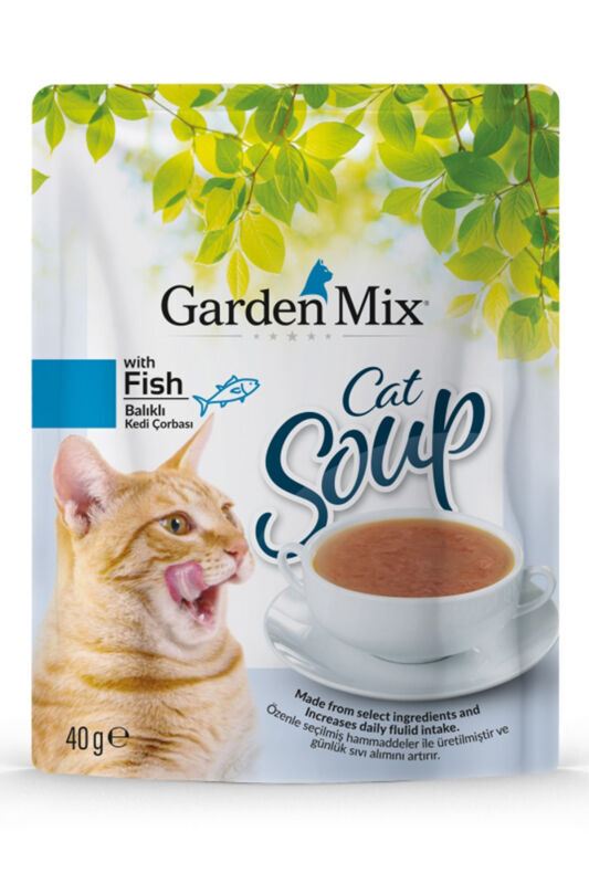 Garden Mix Balıklı Kedi Çorbası 40 Gr - 1