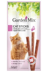 Garden Mix Ciğerli Kedi Ödül Çubuğu 3x5 Gr 
