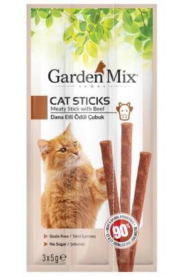 Garden Mix Dana Etli Kedi Ödül Çubuğu 3x5gr - 1