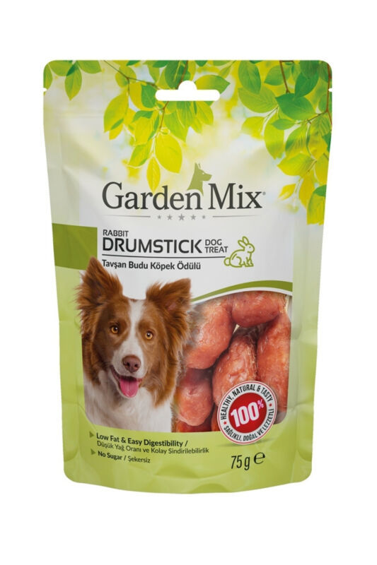 Garden Mix Drumstick Tavşan Budu Köpek Ödülü 75 Gr - 1