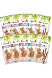 Garden Mix Karışık Kedi Stick Ödül Çubuğu - 10 Adet - GARDEN MIX