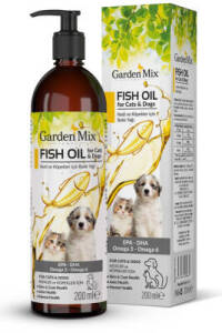 Garden Mix Kedi ve Köpek Somon Yağı 200ml - GARDEN MIX