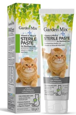 Garden Mix Kısırlaştırılmış Kediler İçin Vitamin Macun 100 Gram - 1