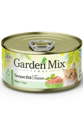 Garden Mix Kıyılmış Tavşan Etli Tahılsız Yetişkin Kedi Konservesi 85gr - 1