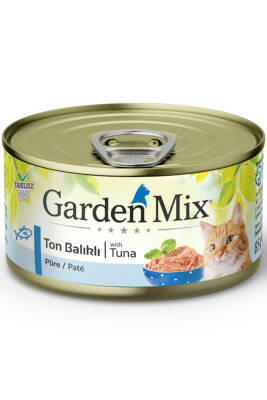 Garden Mix Kıyılmış Ton Balıklı Tahılsız Yetişkin Kedi Konservesi 85gr - 1