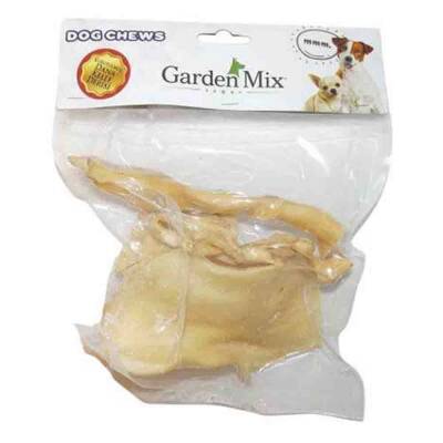 Garden Mix Kurutulmuş Dana Kelle Derisi Köpek Ödül Maması 100gr - 1