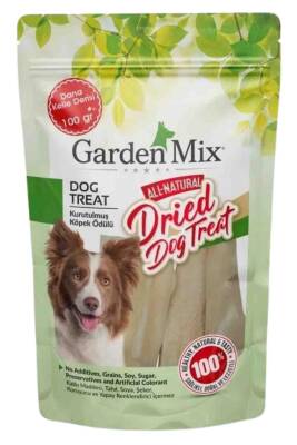 Garden Mix Kurutulmuş Dana Kelle Derisi Köpek Ödülü 100gr - 1