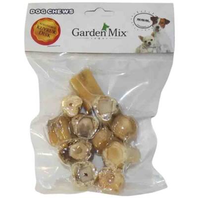 Garden Mix Kurutulmuş Dana Kuyruk Disk Köpek Ödül Maması 100gr - 1