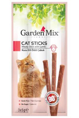 Garden Mix Kuzu Etli Kedi Ödül Çubuğu 3x5gr - 1