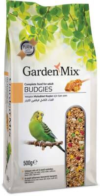 Garden Mix Platin Ballı Muhabbet Kuşu Yemi 500 Gram - 1