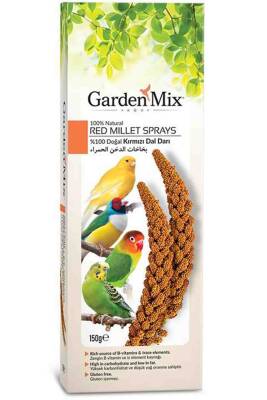 Garden Mix Platin Doğal Kırmızı Dal Darı 150 Gram - 1