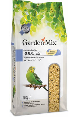 Garden Mix Platin Soyulmuş Muhabbet Kuşu Yemi 400 Gram - 1