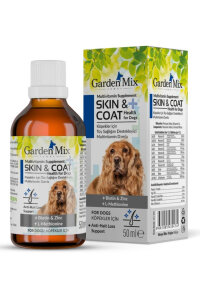 Garden Mix Skin Coat Köpekler İçin Tüy ve Deri Sağlığı Damlası 50 ml - GARDEN MIX