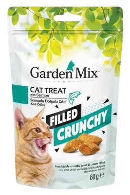 Garden Mix Somonlu İçi Dolgulu Kedi Ödül Maması 60gr - 1