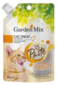 Garden Mix Tavuk Etli Ezme Kedi Ödül Maması 80 Gram