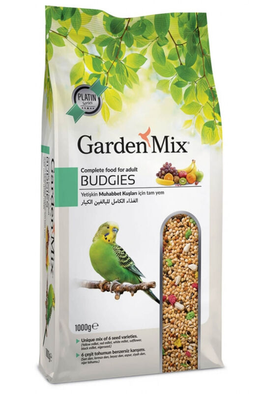 Gardenmix Platin Meyveli Muhabbet Kuş Yemi 1 KG - 1