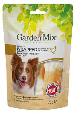 Gardenmix Sargılı Pres Kemik Köpek Ödül Maması 75gr - 1