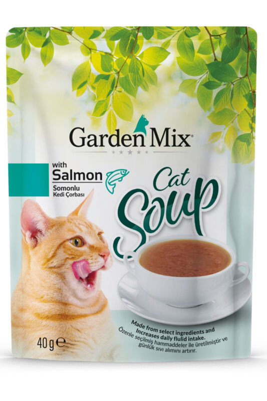 Gardenmix Somonlu Kedi Çorbası 40gr - 1