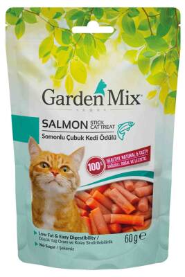 Gardenmix Somonlu Stick Kedi Ödül Maması 60gr - 1