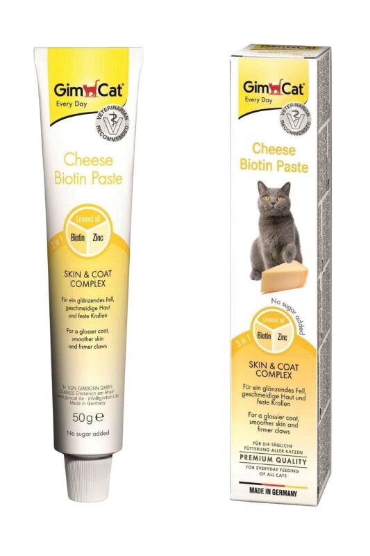 GimCat Cheese Biotin Tüy Sağlığı Peynirli Kedi Macunu 50gr - 1