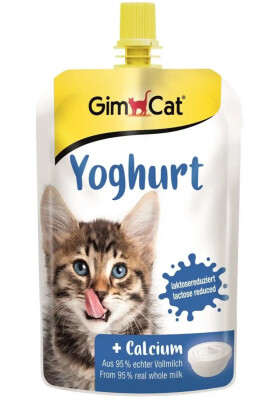 GimCat Kedi Ödül Yoğurdu 150gr - GIMCAT