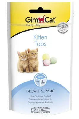 GimCat Kitten Tabs Yavru Kedi Ödül Tableti 40gr - 1