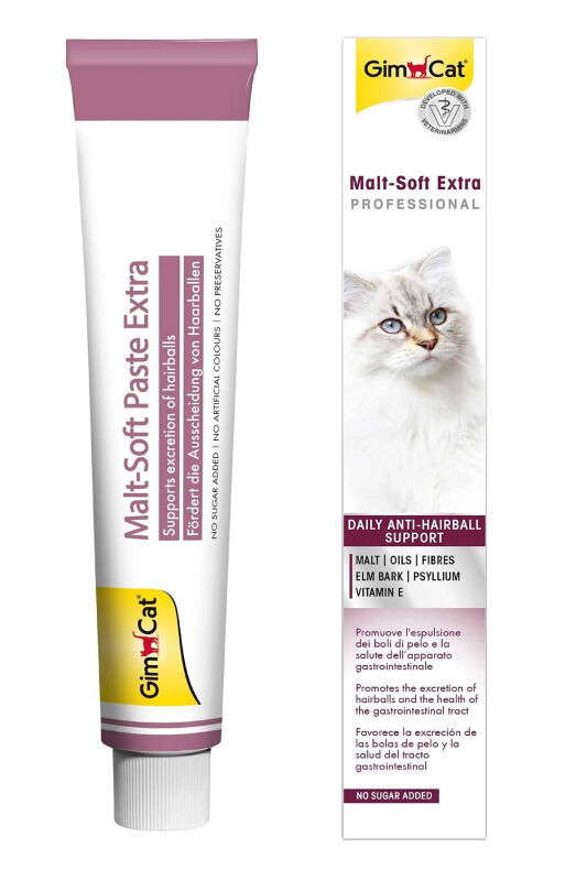 GimCat Malt Soft Extra 100gr – Tüy Yumağı Önleyici Kedi Macunu - 1