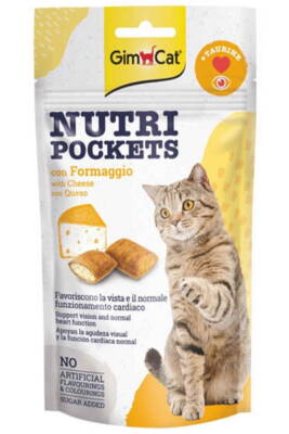 Gimcat Nutripockets Kedi Ödül Peynir Taurin 60gr - 1