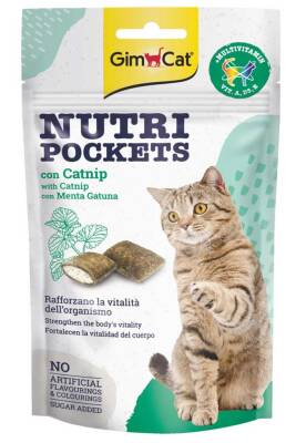 Gimcat Nutripockets Kedi Otlu Ödül Multivitamin 60gr - 1