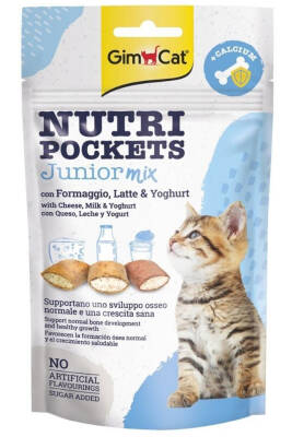 GimCat Nutripockets Mix Yavru Kedi Ödülü 60 gr - 1