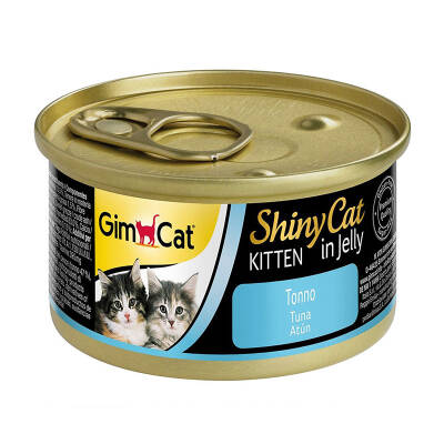 GimCat Shinycat Ton Balıklı Yavru Kedi Konservesi 70gr - 1