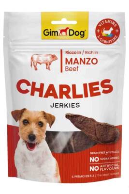 Gimdog Charlies Jerkies Sığır Etli Köpek Ödülü 70gr - 1