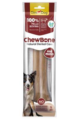 Gimdog Chew Bones Press Köpek Çiğneme Kemiği Naturel - 1