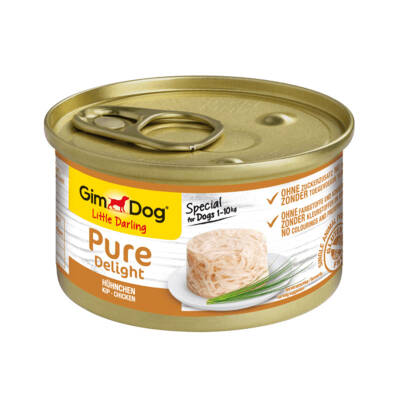 Gimdog Pure Delight Tavuklu Köpek Konservesi 85gr - 1