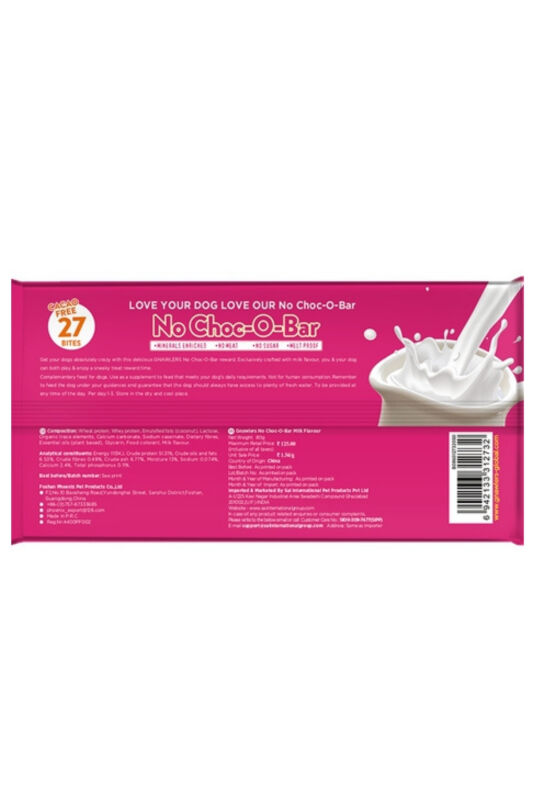 Gnawlers No Choc-O-Bar Sütlü Köpek Ödül Çikolatası 80 Gr - 2