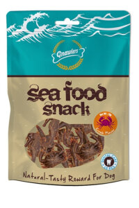 Gnawlers Seafood Sncak Crab Deniz Mahsullü Yengeç Somon Köpek Ödülü 70gr - GNAWLERS