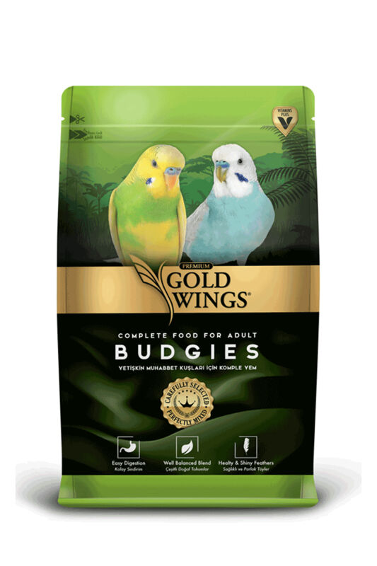 Gold Wings Premium Muhabbet Kuşu Yemi 1 KG - 1