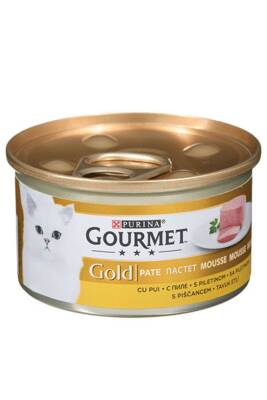 Gourmet Gold Kıyılmış Tavuk Etli Yetişkin Kedi Konservesi 85 Gram - 1