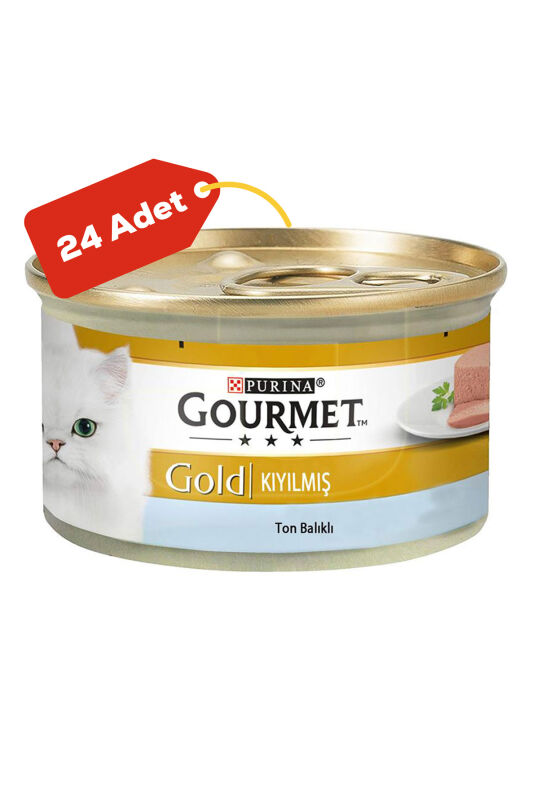 Gourmet Gold Kıyılmış Ton Balıklı Yetişkin Kedi Konservesi 24x85 Gr - 2