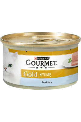 Gourmet Gold Kıyılmış Ton Balıklı Yetişkin Kedi Konservesi 85gr - 1