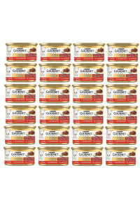 Gourmet Gold Parça Sığır Etli Soslu Yetişkin Kedi Konservesi 24x85 Gram - 2