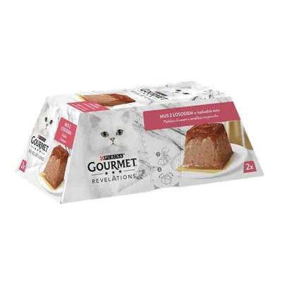 Gourmet Revelations Somon Balıklı Kedi Konservesi 2x57gr - 1