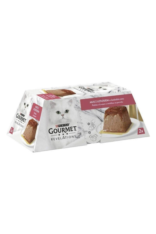 Gourmet Revelations Somonlu Kedi Konservesi 2x57gr - 1