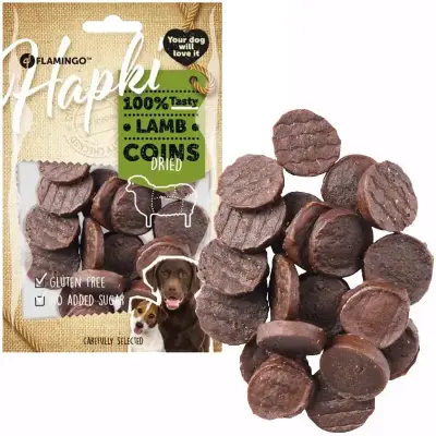 Hapki Lamb Coins Kuzu Etli Köpek Ödül Maması 85gr - 1