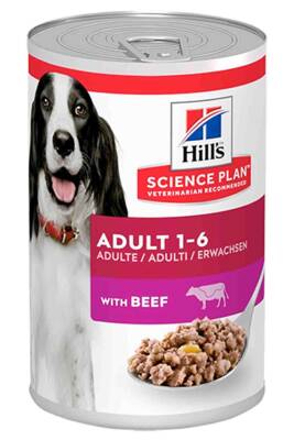 Hills Biftekli Yetişkin Köpek Konservesi 370gr - 1