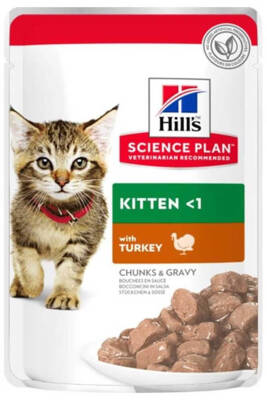 Hills Hindi Etli Yavru Kedi Konservesi 85gr - 1