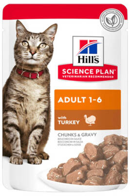 Hills Hindili Yetişkin Kedi Konservesi 85gr - 1